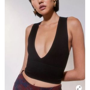 Out From Under Hailey Seamless Plunge Bra Top